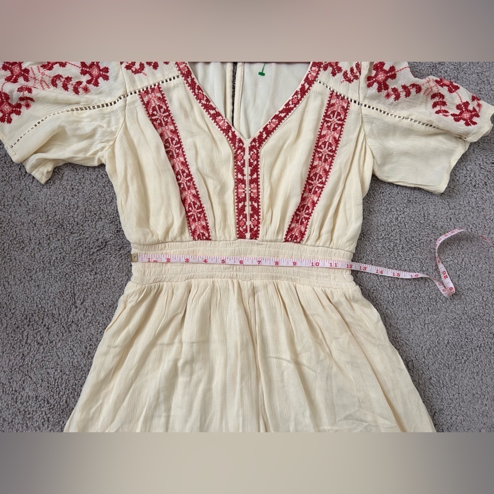 American Eagle Embroidered Bohemian Romper - Picture 5 of 8